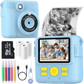 Kids Toy Camera Factory - OEM Instant Digital Kid Camera Mini Thermal Printer Photo