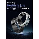 Health Smart Ring Factory - OEM 2025 SR08 Multiple Sports Modes Heart Rate with Display