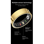 Health Smart Ring Factory - OEM 2024 R09 Multiple Sports Modes Heart Rate Charging Box