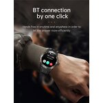 Outdoor Smart Watch Factory - OEM 1.53inch Flashlight 3ATM Compass BT Call AI Voice