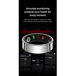 Smart Ring Factory - OEM R09 Health Blood Oxygen Heart Rate 5ATM Sleep with Case