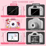 Kid Camera Factory - OEM Christmas Gifts Thermal Printers 2.0 Inch Screen 1080P Video