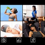 Sleep Headphones Factory - OEM BT Earphones Sports Sleeping Headband Soft Eye Mask