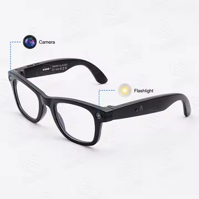 Smart Glasses Factory - OEM 2025 Camera Wearable AI Photo Recording BT Audio IP65