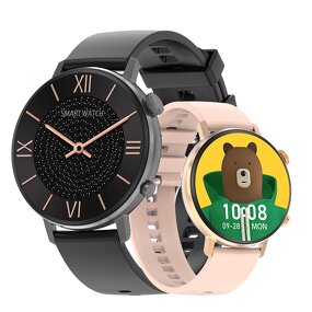 Smart Watch Factory - OEM 1.45 Inch AMOLED BT Call AI Voice World Clock NFC IP67