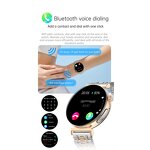Smart Watch for Women Factory - OEM Luxury 1.28inch AMOLED BT Call ECG Heart Rate