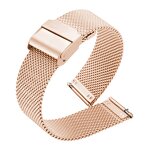 Watch Band Strap Factory - OEM Universal Stainless Steel Milanese Loop 20mm 22mm
