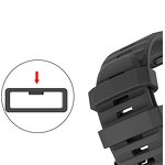 Watch Accessories Factory - OEM Plastic Belt Loop Adjust Buckle Strap Retainer