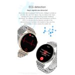 Smart Watch for Women Factory - OEM Luxury 1.28inch AMOLED BT Call ECG Heart Rate