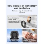 Smart Ring Factory - OEM R03 Health Blood Oxygen Heart Rate 5atm Sleep with Case