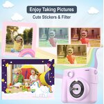 Portable Mini Camera Factory - OEM HD Screen 1080P Imaging Instant Thermal Printer