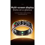 Smart Ring Factory - OEM 2025 R13 Touch Screen Display Health Monitoring Remote Photo