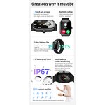 Sport Smart Watch Factory - OEM 1.9 Inch BT Call Heart Rate Blood Oxygen IP67