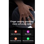 Health Smart Ring Factory - OEM 2025 SR08 Multiple Sports Modes Heart Rate with Display