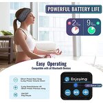 Sleep Headband Earphone Factory - OEM Elastic Washable Music Eye Mask Wireless BT