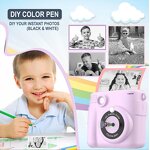 Portable Mini Camera Factory - OEM HD Screen 1080P Imaging Instant Thermal Printer