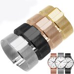 Watch Band Strap Factory - OEM Universal Stainless Steel Milanese Loop 20mm 22mm