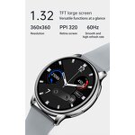 Smart Watch Factory - OEM Ladies 1.3inch BT Call Menstrual Reminder Blood Pressure