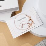 Kraft Paper Cards Manufacturer - OEM/ODM Custom Print logo Thank You Paperboard Business