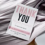 Thank You Cards Factory - OEM/ODM Custom Print logo Paper Business Name Card Marry Gift