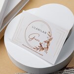 Thank You Cards Supplier - OEM/ODM White Kraft Paper Cards Business Visiting Name