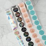 Thank You Stickers Manufacturer - OEM/ODM Custom Printed Self Adhesive Packaging Labels