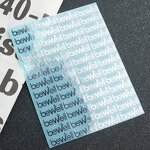 Self-Adhesive Stickers Manufacturer - OEM/ODM Custom Print Metallic Packaging Label Vinyl