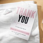 Thank You Cards Supplier - OEM/ODM Customized Printed logo Paper Business Name Card