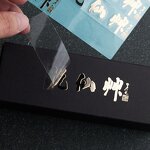 Packing Label Stickers Manufacturer - OEM/ODM Custom Printed Self-Adhesive Metallic Golden