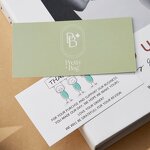 Thank You Postcard Cards Factory - Wholesale Custom Print logo Business Name Visiting Cards
