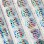 Thank You Stickers Supplier - Wholesale 500 Pcs Circle Roll for Supporting Small Business