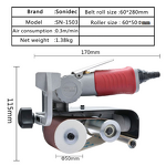 Belt Sander Factory - OEM Powerful Tank-Shaped Pneumatic for Metalworking Customized