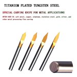 Carving Knife Factory - OEM High Quality CNC Carbide Tungsten Steel Soft Metal