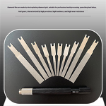 Diamond Needle File Set Factory - OEM Besdia FAS-100T Flat Hand Bendable Handle