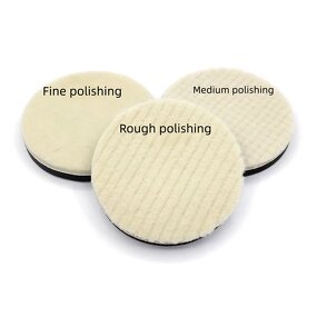 Buffing Disc Factory - OEM Japanese-Style Short Wool Self-Adhesive Waxing Stone