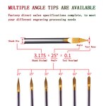 Carving Knife Factory - OEM High Quality CNC Carbide Tungsten Steel Soft Metal