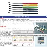 Handheld Hardness Tester Factory - OEM Premium TSUBOSAN 6 Color-Coded Handles