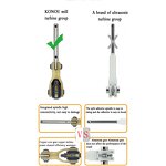 Ultrasonic Tools Factory - OEM TU Series Air-Powered Front-Back Action Compact