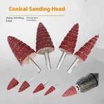 Abrasive Tools Factory - OEM Versatile Tower Grinding Heads Louver Handle