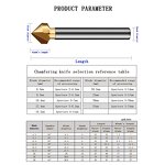 Chamfer Deburring Bit Factory - OEM Factory Wholesale Straight Handle 90 Degree
