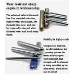 Diamond Dressing Tools Factory - OEM Besdia Customized Cylinder Shape for Wheel Truing