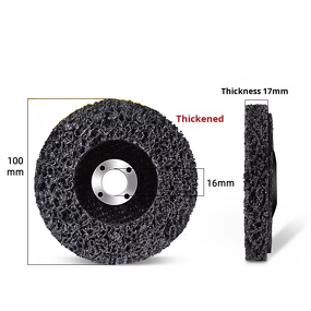 Diamond Flap Wheels Factory - OEM High-Hardness 4.5 Inch for Car Sheet Metal