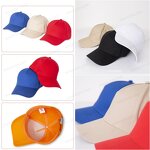 Baseball Cap Supplier - OEM/ODM OEM Can Add Logo 100% Cotton Unisex Metal Buckle
