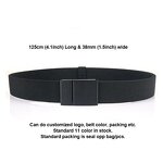 Outdoor Belt Manufacturer - OEM/ODM High Quality Canvas Elastic Waist for Hiking Riding