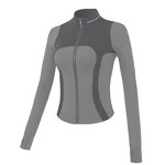 Yoga Wear Set Factory - OEM/ODM New Fashion Sport Women's Thumb Hole Full Zip