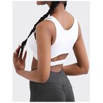 Plus Size Sports Bra Factory - OEM/ODM Dongguan Racerback Seamless Logo for Big Women