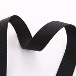 Canvas Belt Factory - OEM/ODM 1.5 Inch Special Shape POM Plastic Buckle Black Webbing