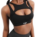 Plus Size Sports Bra Factory - OEM/ODM Dongguan Racerback Seamless Logo for Big Women