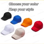 Baseball Cap Supplier - OEM/ODM OEM Can Add Logo 100% Cotton Unisex Metal Buckle