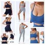 Activewear Sets Factory - OEM/ODM Sports Outfit Bra Leggings Trendy Colors Plus Size